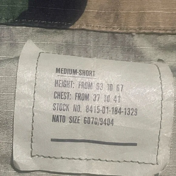 Camouflage Military Jacket